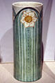 Newcomb College Pottery vase by Marie M. Ross at LACMA. Los Angeles, CA.