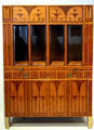 Weiner Werkstätte bookcase by Koloman Moser at LACMA. Los Angeles, CA.