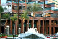 Fountains of Wilshire Courtyard complex. Los Angeles, CA.