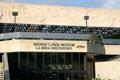Entrance of George C. Page Museum of La Brea Discoveries. Los Angeles, CA.