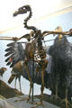 Condor skeleton at Museum of La Brea Tar Pits. Los Angeles, CA.