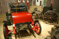 Cadillac Model A runabout & motorized wagon at Petersen Automotive Museum. Los Angeles, CA.
