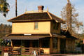 Palms Depot at Heritage Square Museum. Los Angeles, CA.