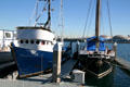 Boats docked at Pan Pacific Village. San Pedro, CA.