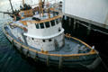 Angel's Gate tug boat from above at LA Maritime Museum. San Pedro, CA.