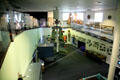 Interior of LA Maritime Museum along ramps which once served ferry terminal. San Pedro, CA.