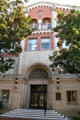 Bridge Hall at USC. Los Angeles, CA.