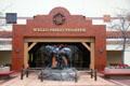 Gene Autry statue before Wells Fargo Theater at Autry National Center. Los Angeles, CA.