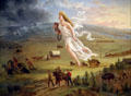 American Progress painting by John Gast at Autry National Center. Los Angeles, CA.