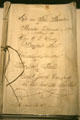 Script of Life on the Border play presented by Buffalo Bill Cody to Capt. Jack Crawford at Autry National Center. Los Angeles, CA.