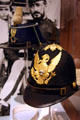 U.S. Army helmets worn during settlement of American West at Autry National Center. Los Angeles, CA.
