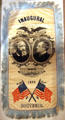 Inauguration ribbon for Benjamin Harrison in private collection. CA.
