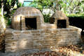 Adobe ovens at Montanez Adobe. Capistrano, CA