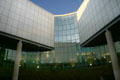 Courtyard of Science Library at UC Irvine. Irvine, CA.
