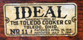 Ideal slow cooker by Toledo Cooker Co. of Toledo, OH at Marston House Museum. San Diego, CA.
