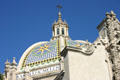 Dome of California building in Balboa Park. San Diego, CA.
