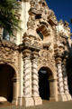 Casa del Prado 1970s reconstruction of the 1915 Panama-California Exposition building. San Diego, CA.