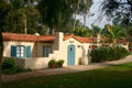 Houses of International Relations in Balboa Park were erected for the 1935 Expo. San Diego, CA.
