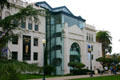 Rear entrance of San Diego Museum of Natural History. CA.