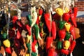 Peppers on ropes in Old Town. San Diego, CA.