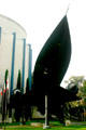 A-12 Blackbird on pedestal outside San Diego Aerospace Museum. San Diego, CA.
