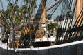 Star of India decks at Maritime Museum. San Diego, CA.