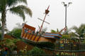 Galleon ride at Legoland California. Carlsbad, CA.