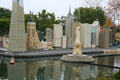 Lego buildings of New York at Legoland California. Carlsbad, CA.