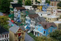 Lego Victorian homes at Legoland California. Carlsbad, CA.
