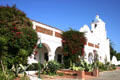 San Luis Rey Mission Church landscaping. Oceanside, CA.