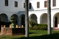 San Luis Rey Mission Church cloister. Oceanside, CA.