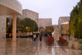 Courtyard at J. Paul Getty Museum Center. Malibu, CA.