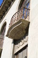 Balcony on Redlands City Hall. Redlands, CA.