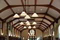 Ceiling beams in A.K. Smiley Library. Redlands, CA.