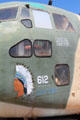 Cockpit area of Fairchild C-123K Provider cargo / transport at March Field Air Museum. Riverside, CA.