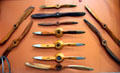 Collection of propellers at March Field Air Museum. Riverside, CA.