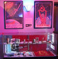 Russian space program posters & object at March Field Air Museum. Riverside, CA.