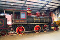 Grizzly Flats narrow gauge steam locomotive #2 by Baldwin Locomotive Works of Philadelphia at Orange Empire Railway Museum. Perris, CA.