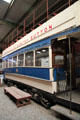 Hill of Howth Tramway double-decker by Brush Electrical Co. of Leicestershire, England at Orange Empire Railway Museum. Perris, CA.