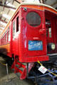 Pacific Electric Interurban "Blimp Car" 418 by Pullman at Orange Empire Railway Museum. Perris, CA.