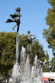 Soaring Dreams Plaza by Dennis Smith. Santa Fe Springs, CA.