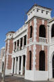 Facade of Casa del Desierto Harvey House. Barstow, CA