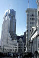 Marriott Hotel from Market Street. San Francisco, CA.