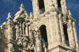 Basilica of Mission Dolores Baroque decorations. San Francisco, CA.