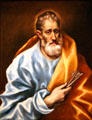 St Peter painting by El Greco at Legion of Honor Museum. San Francisco, CA.