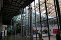 Rainforest dome & central Piazza inside California Academy of Science. San Francisco, CA.
