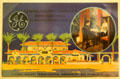 Postcard of General Electric Home Electrical exhibit in Palace of Manufactures at Panama-Pacific International Exposition at California Historical Society. San Francisco, CA.