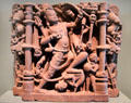 Hindu deity Shiva as destroyer of three cities sculpture from Central India at Asian Art Museum. San Francisco, CA.