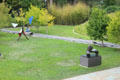 Sculpture garden at de Young Museum. San Francisco, CA.