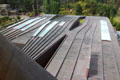 Sculpted roof of de Young Museum by Herzog & de Meuron. San Francisco, CA.